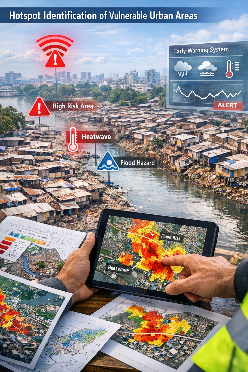 Vulnerable urban areas